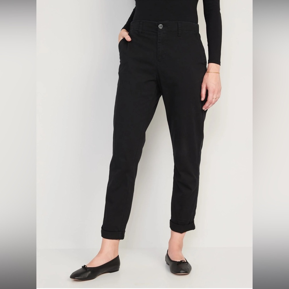 NWT old navy chino black slim fit pants
